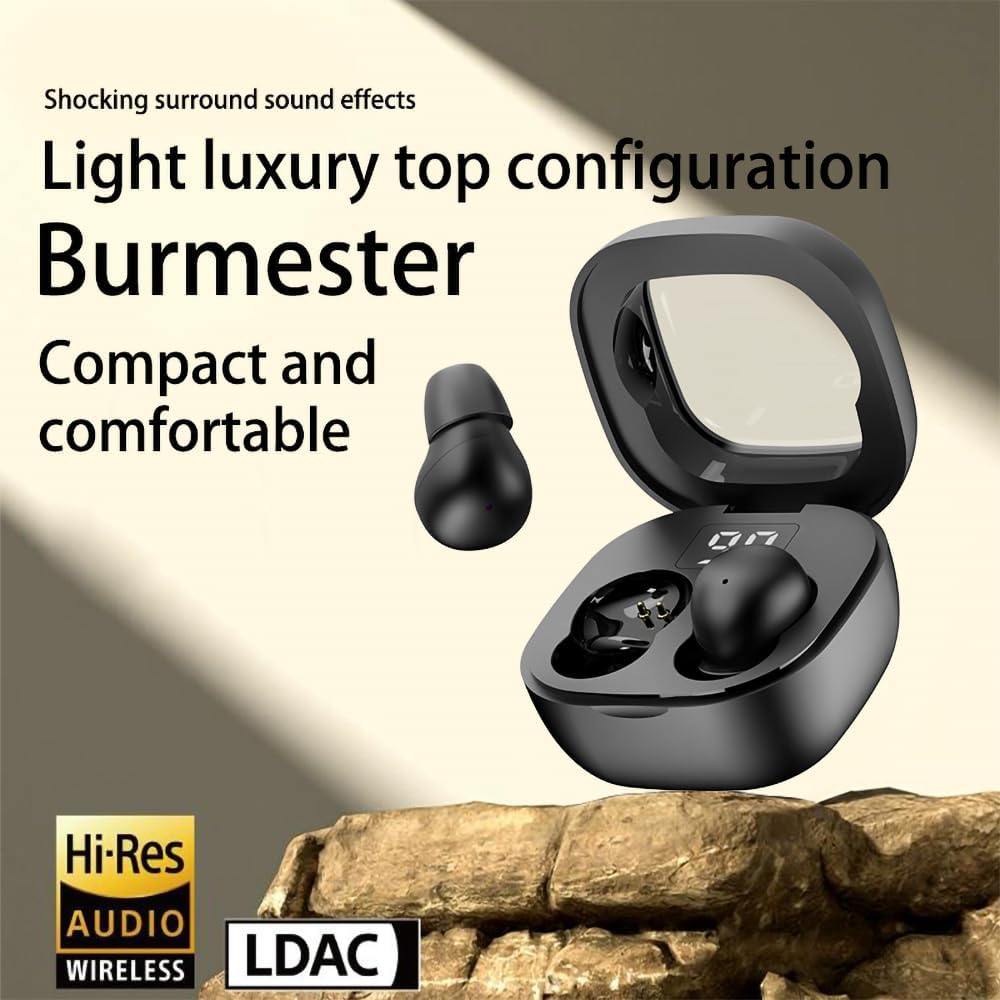 Sleep Earbuds for Side Sleepers,Invisible Smallest Wireless Bluetooth Earphones,Hidden Headset for Small Ears,Earbuds with Mic for Phone