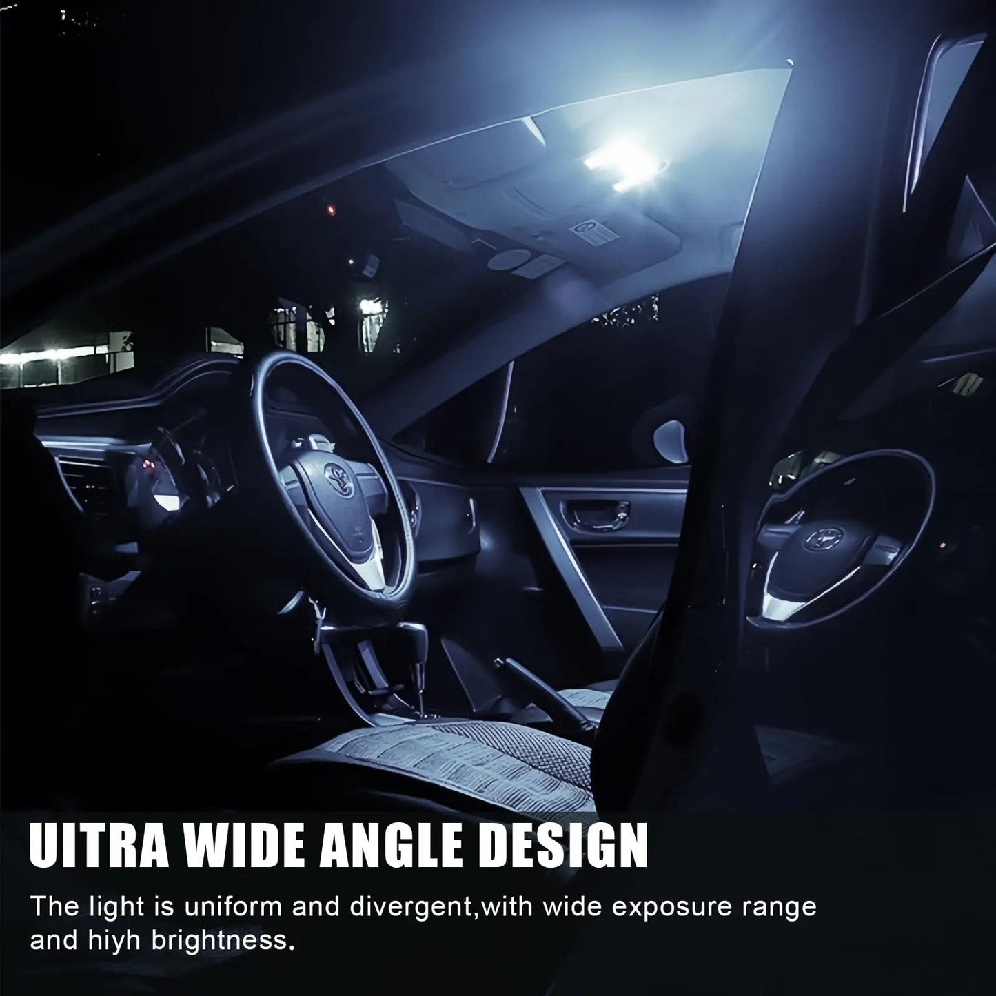 💡70 & 42 Pcs Interior Car Light Kit