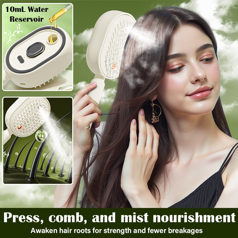 🔥LAST DAY 49% OFF - 2026 Electric Steaming Massage Hair Care Brush