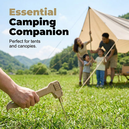 🔨⛺The All-in-One Camping Hammer with 8 Stakes