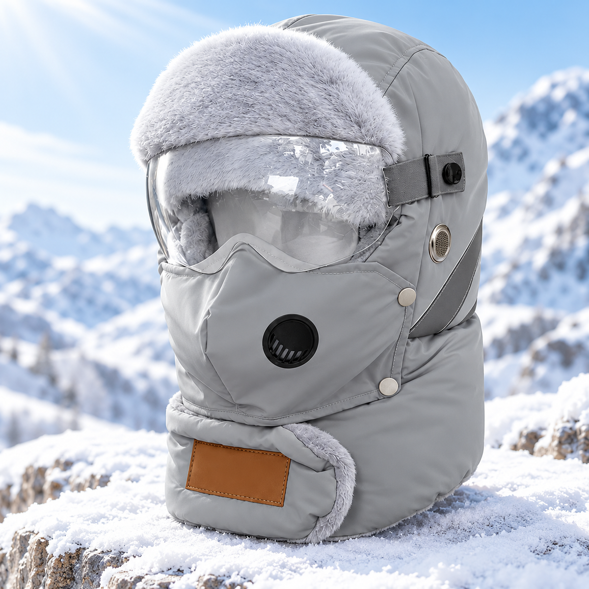 5-in-1 winter thermal ushanka hat product image