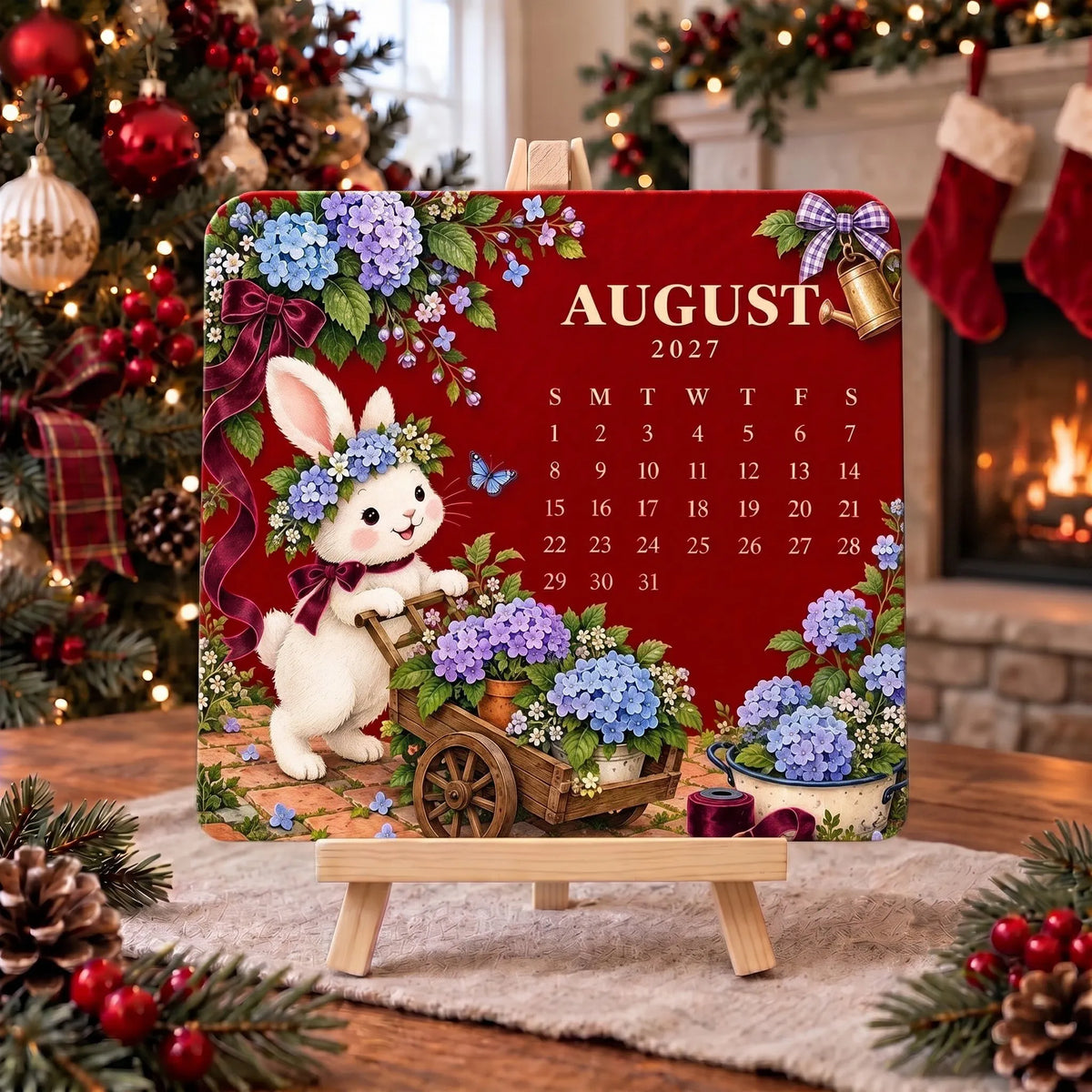 🌱 Christmas Special Edition – Eco-friendly, plantable “timeless” seed calendar 2027 🌸🌿