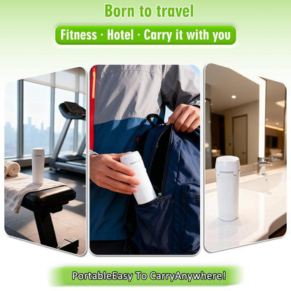 One Bottle. Four Essentials. Zero Leaks|4-in-1 Travel Dispenser Bottle