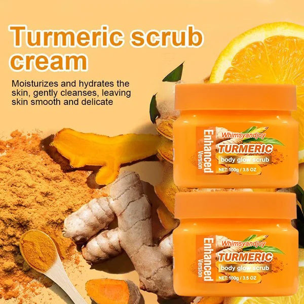Turmeric scrub cream
