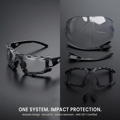 👓 Photochromic Safety Glasses – UV-Responsive Work & Outdoor Protective Eyewear