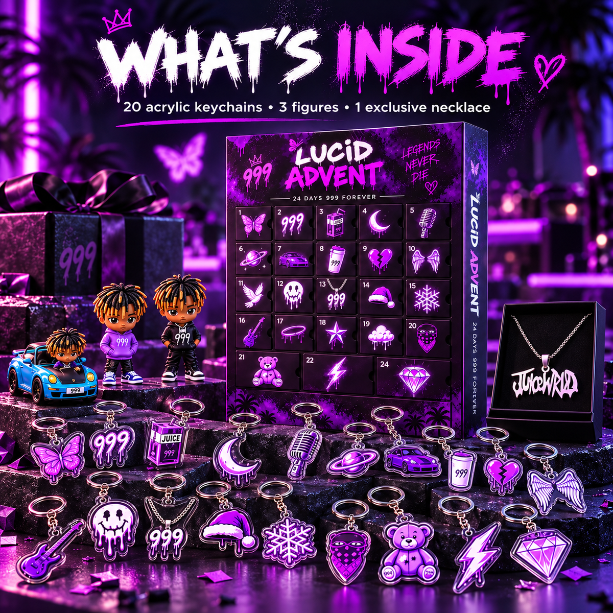 🧸Lucid Advent 24-Day Collectible Calendar