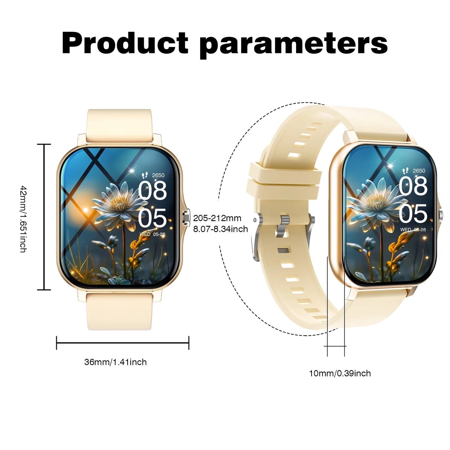 😸2026 New Smart Watch for Men Women Gift Full Touch Screen