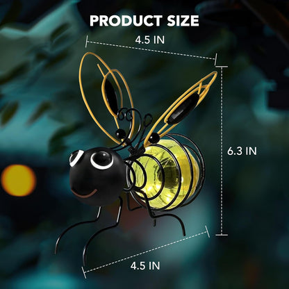 🐝Solar Bee Garden Lights – Hanging Waterproof Outdoor LED Garden Decor