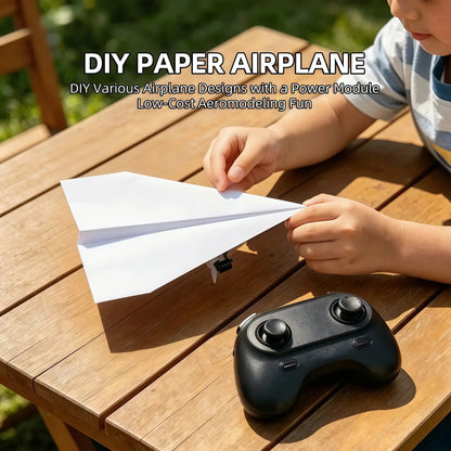 ✈️RC Powered Paper Airplane Kit – Build, Control & Fly Your Own Plane