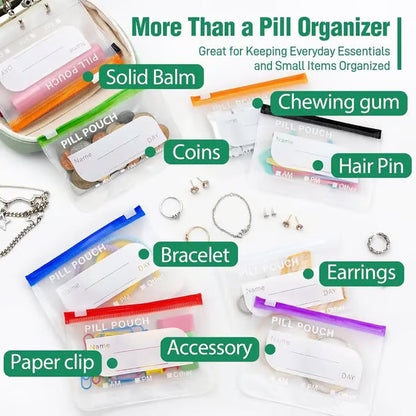 A8 Waterproof Pill Pouch Set
