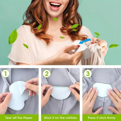 Disposable Underarm Sweat Pads for Clothing — Daily Use, Fitness, Travel