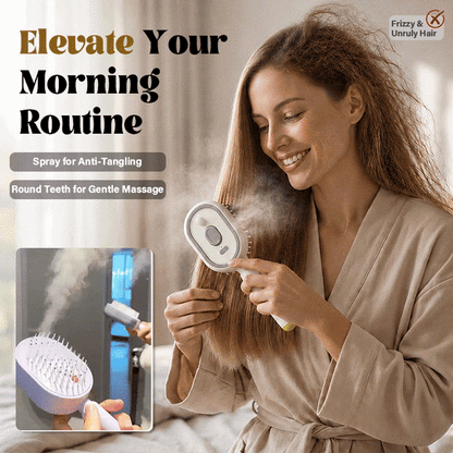 🔥LAST DAY 49% OFF - 2026 Electric Steaming Massage Hair Care Brush