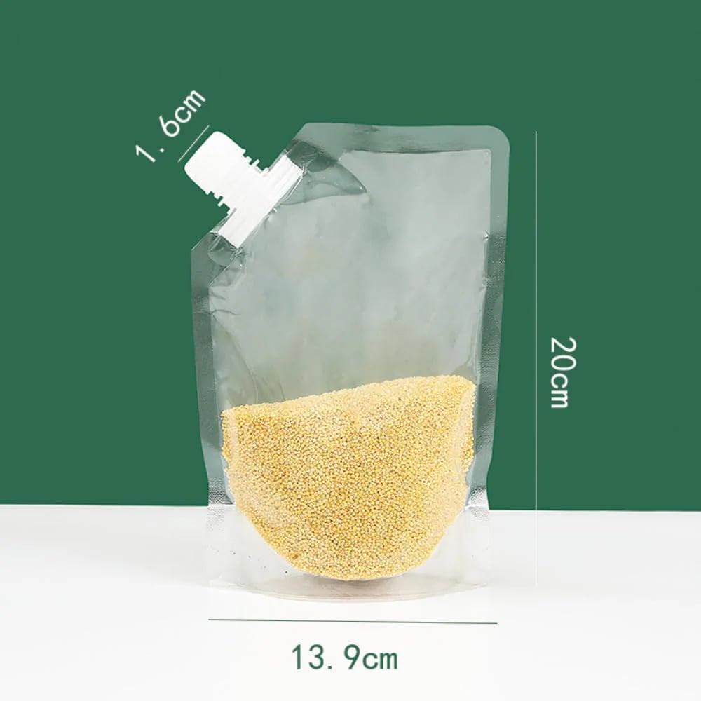 🌾Reusable Airtight Grain Storage Bags | Keep Your Food Fresh & Pantry Neat🔒