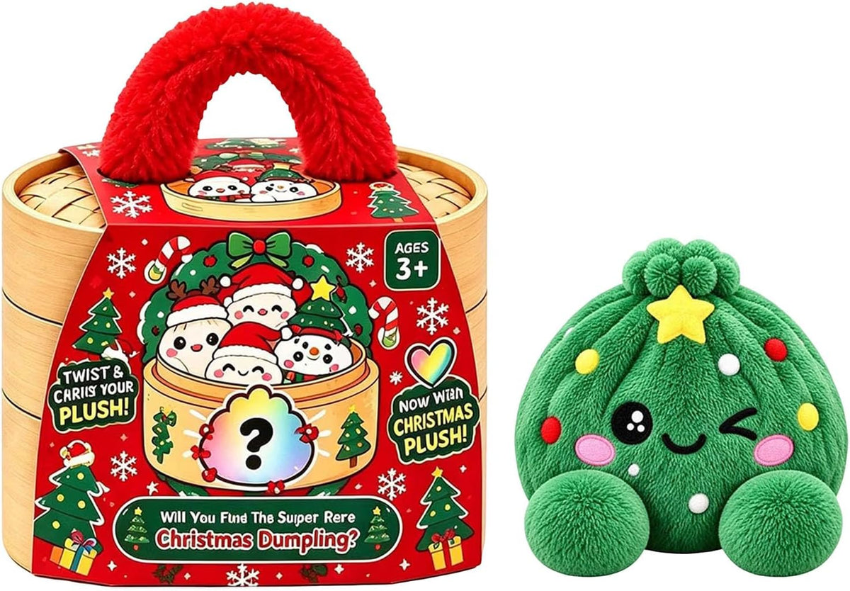 Mystery Dumpling Plush Surprise Basket – 13 Cute Collectible Styles
