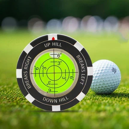 ⛳High-Precision Golf Green Reader – Portable Putting Slope Level Training Tool