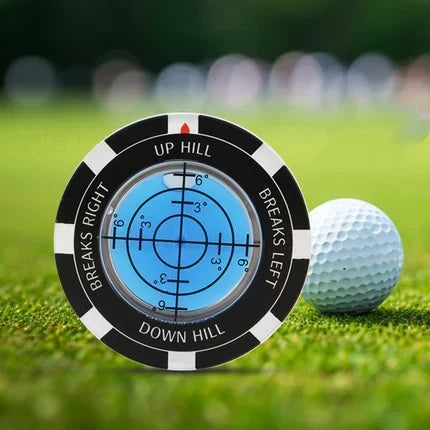 ⛳High-Precision Golf Green Reader – Portable Putting Slope Level Training Tool