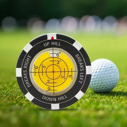 ⛳High-Precision Golf Green Reader – Portable Putting Slope Level Training Tool