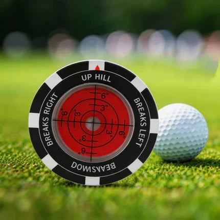 🏌️‍♂️High-Precision Golf Green Reader – Portable Putting Slope Level Training Tool