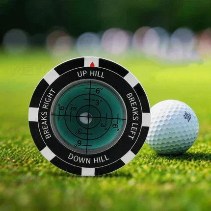⛳High-Precision Golf Green Reader – Portable Putting Slope Level Training Tool