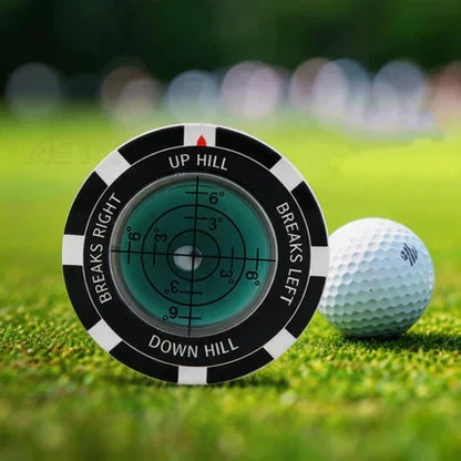 ⛳High-Precision Golf Green Reader – Portable Putting Slope Level Training Tool