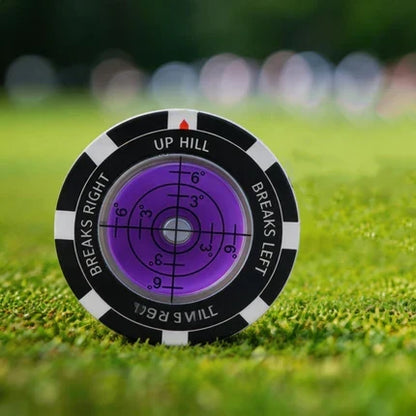 ⛳High-Precision Golf Green Reader – Portable Putting Slope Level Training Tool