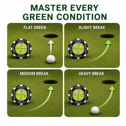 ⛳High-Precision Golf Green Reader – Portable Putting Slope Level Training Tool