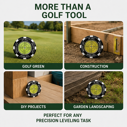 ⛳High-Precision Golf Green Reader – Portable Putting Slope Level Training Tool