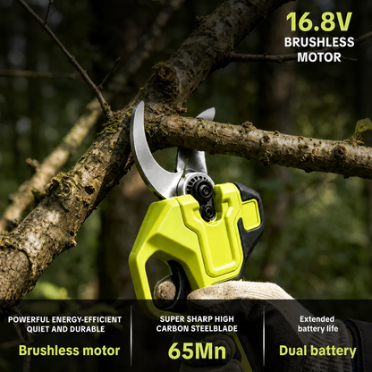 Cordless Electric Pruning Shears | 1.25-Inch Branch Cutter
