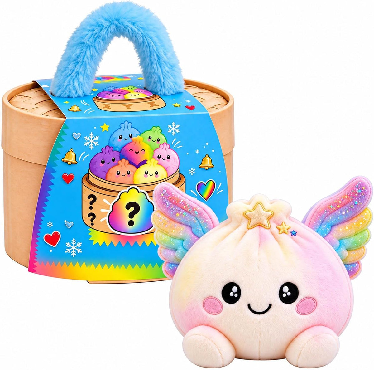 Mystery Dumpling Plush Surprise Basket – 13 Cute Collectible Styles
