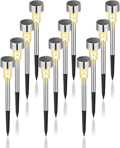 Solar Lights Outdoor Waterproof, LED Solar Garden Lights