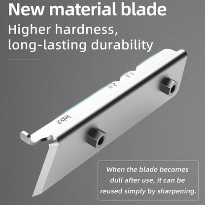 3-in-1 Edge Banding Trimmer – Straight, Curve & R1.5/R2 Chamfer Tool