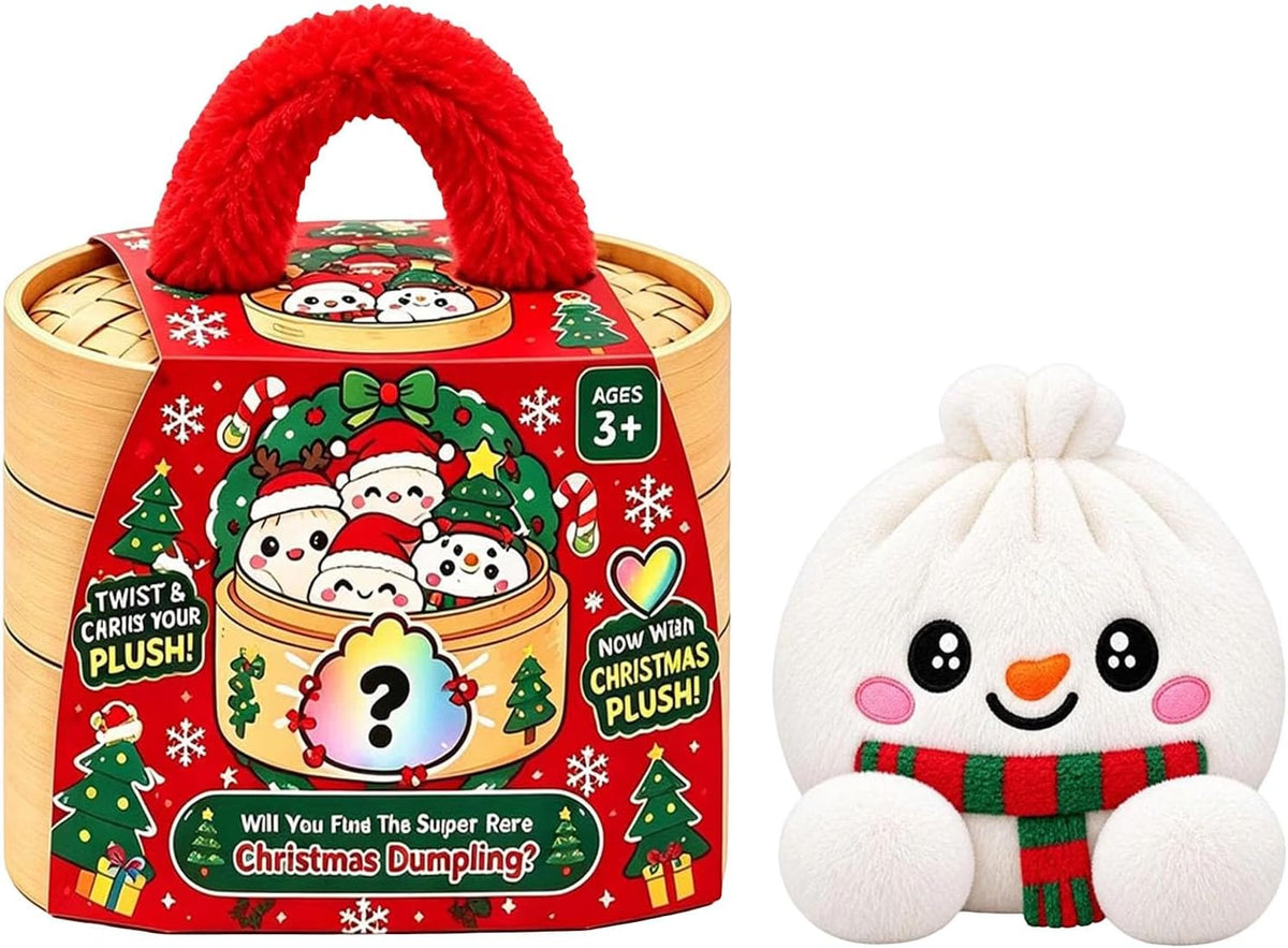 Mystery Dumpling Plush Surprise Basket – 13 Cute Collectible Styles