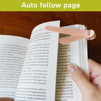 Automatic Silicone Smart Bookmark – Innovative Book Clip(6 pcs)