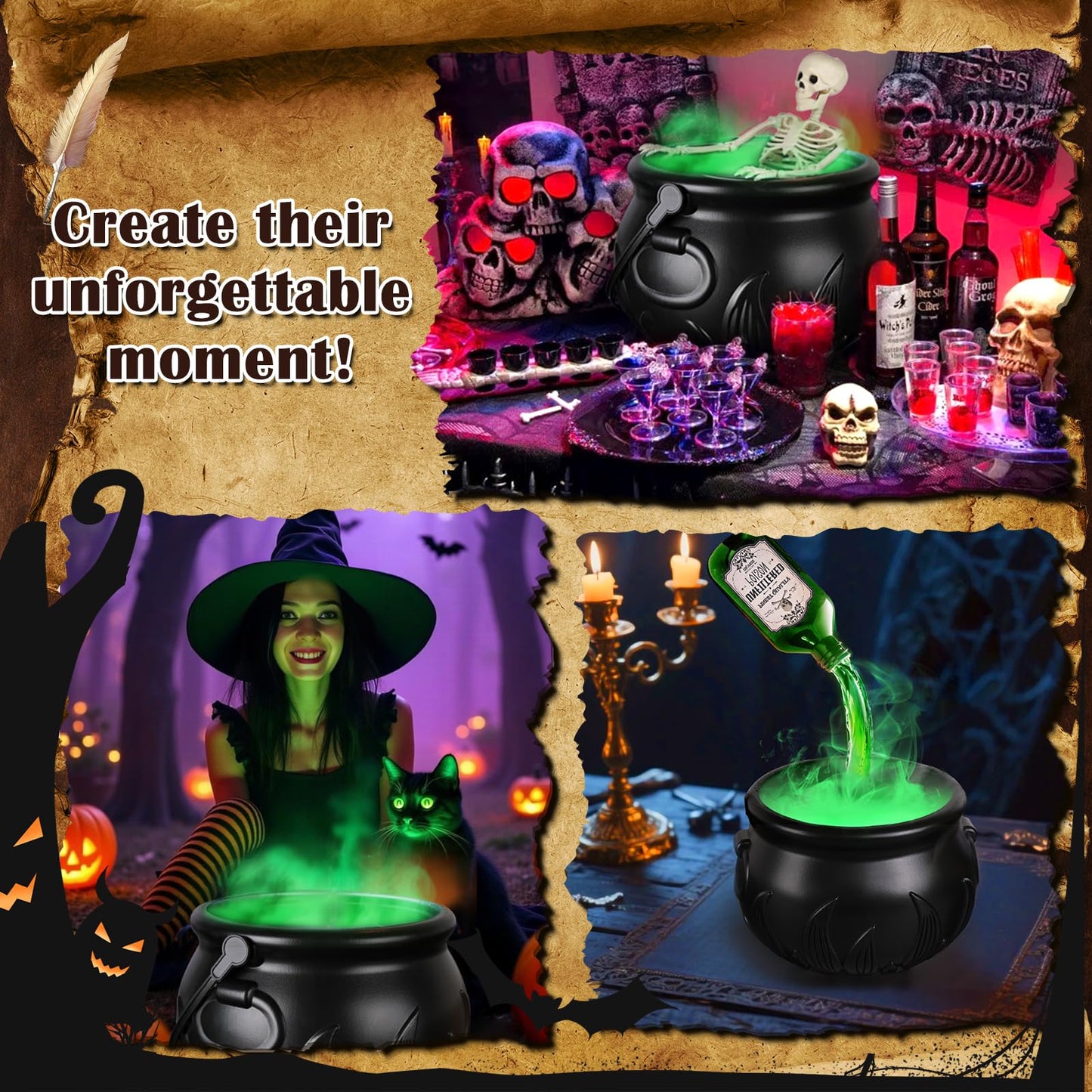Bring Magic To Life🧙‍♀️🎃Floating Potion Bottles & Mystical Mist