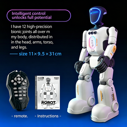 🤖Next-Gen Humanoid AI Robot | Full-Body Flexible Joints & Smart Interactive Control