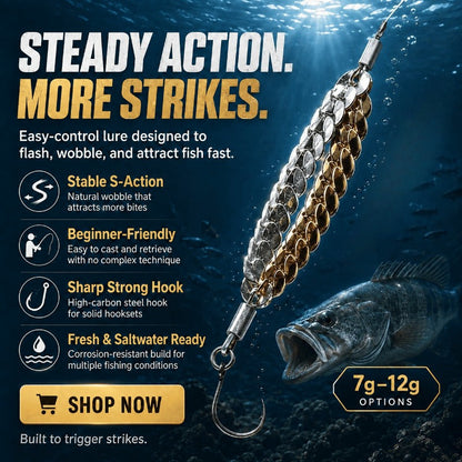 Realistic S-Action Chain Lure