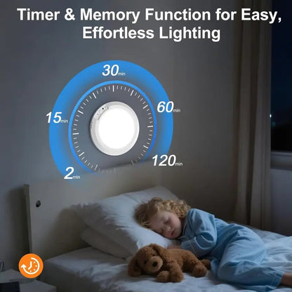 🎁LAST DAY 49% OFF🔌Rechargeable Magnetic Wireless Motion Sensor Ceiling Light with Remote💡