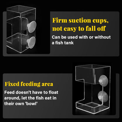 🐟✨Aquarium Feeding Ring and Tray
