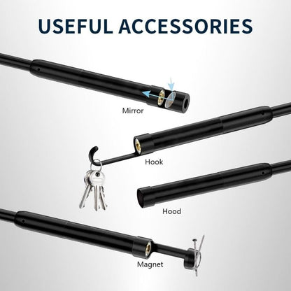 1920×1440 HD Smartphone Endoscope Camera with 16.4FT Semi-Rigid Cable