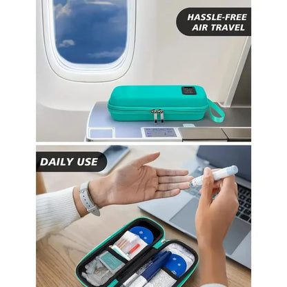 🔥 HOT SALE 49% OFF 🔥Insulin Cooler Travel Case with Temperature Display