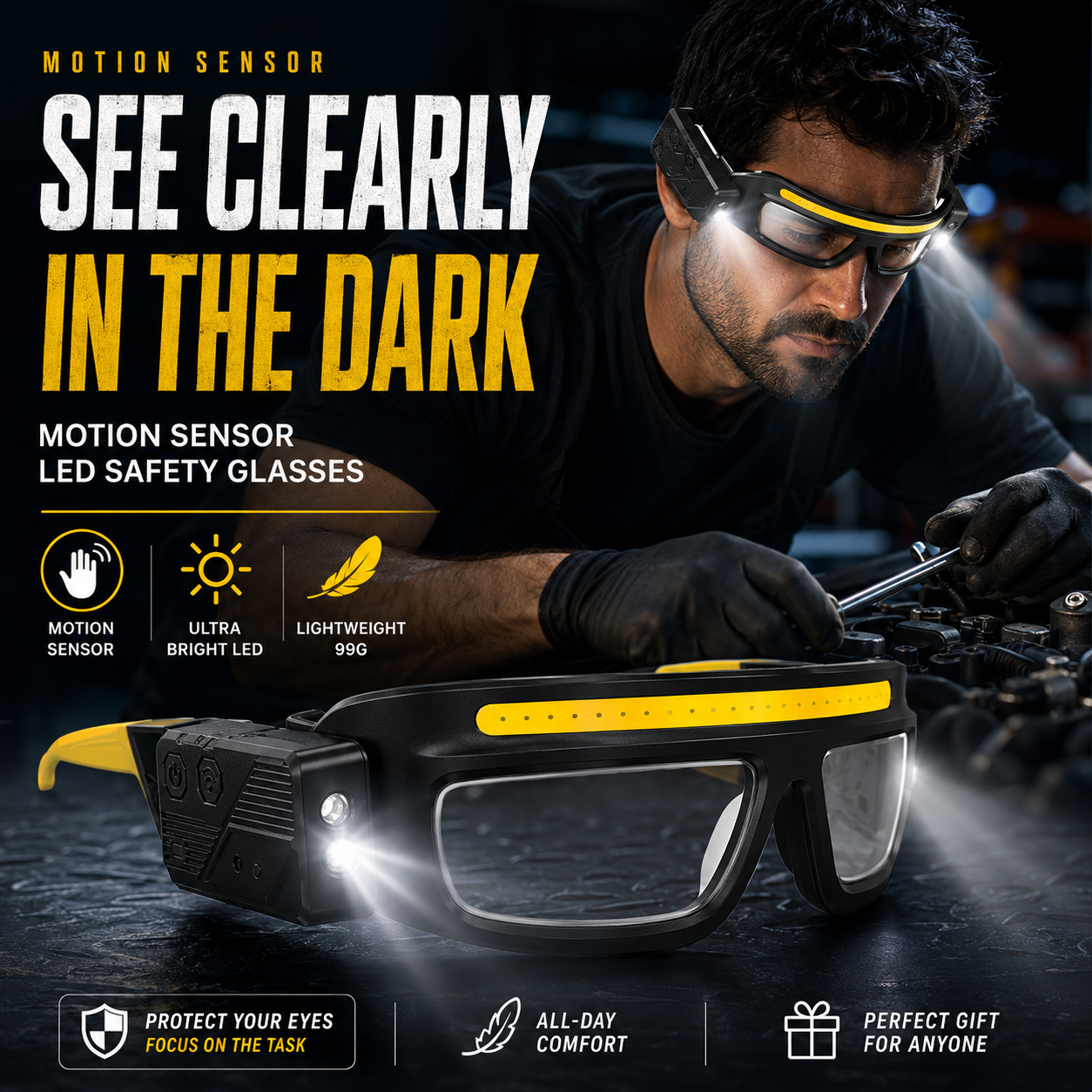 🔥Multifunctional Eyeglass Light🔥