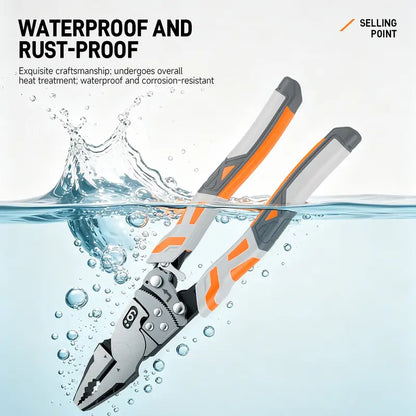 🔧 Self-Locking Ratchet Pliers – Secure Grip, Less Effort