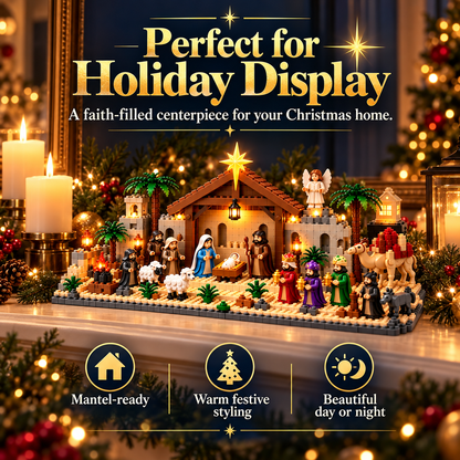 ✝️ 24-Day Nativity Building Advent Calendar