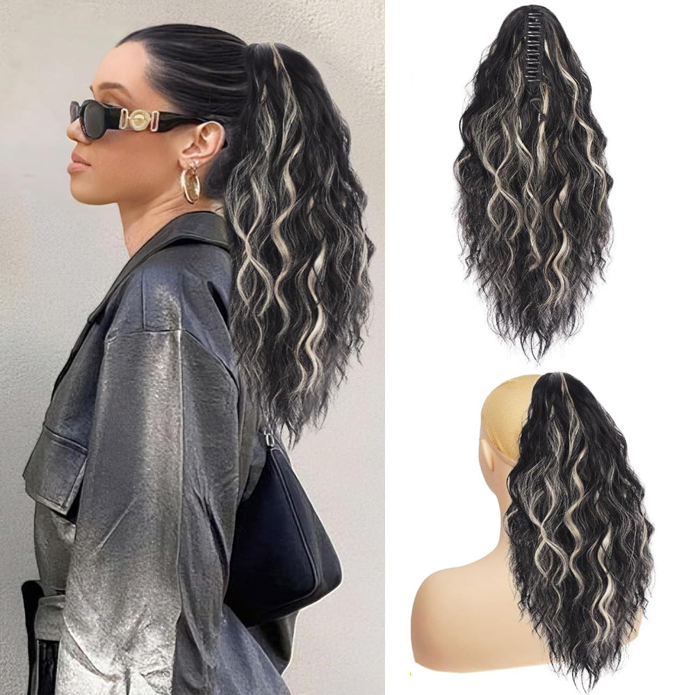 Instant Glam Curly Claw Clip Ponytail Extension|Add Gorgeous Volume & Length In Seconds