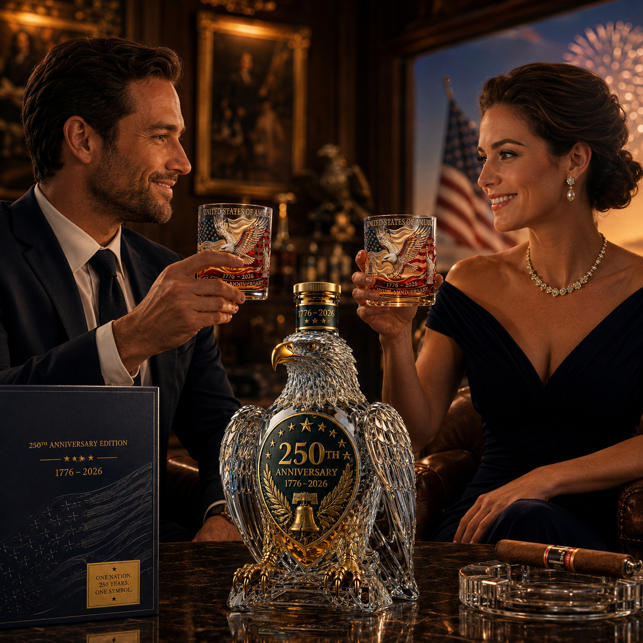 🦅250th Anniversary Commemorative Bottle