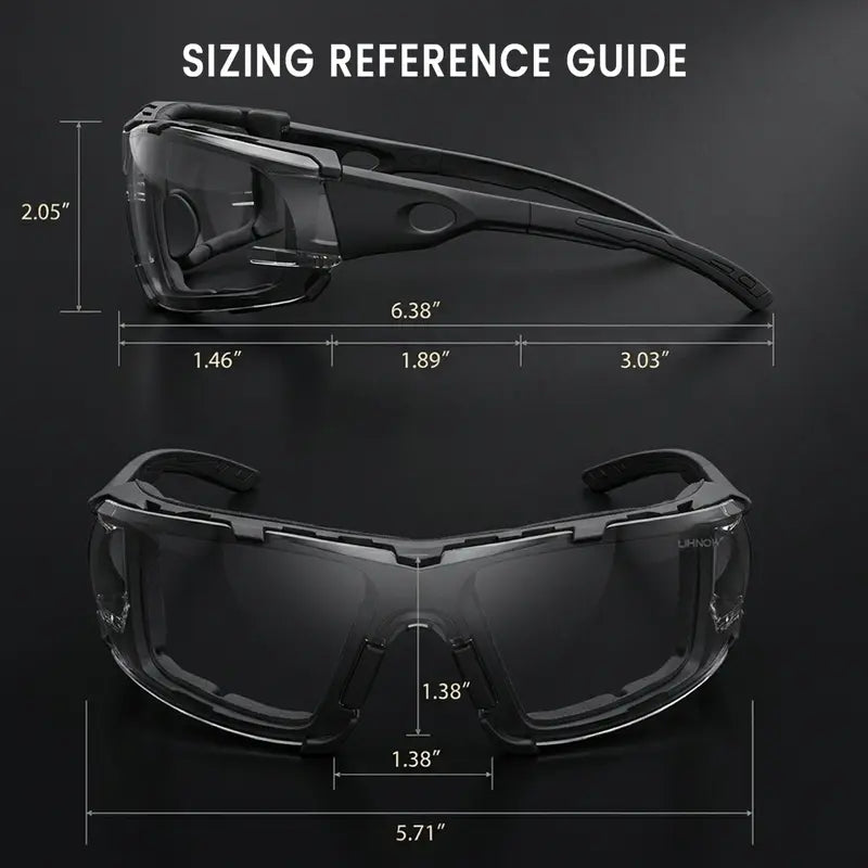 👓 Photochromic Safety Glasses – UV-Responsive Work & Outdoor Protective Eyewear