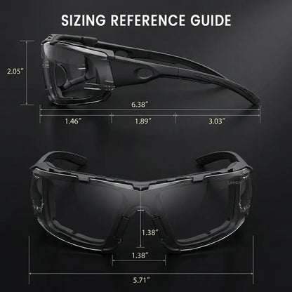 👓 Photochromic Safety Glasses – UV-Responsive Work & Outdoor Protective Eyewear