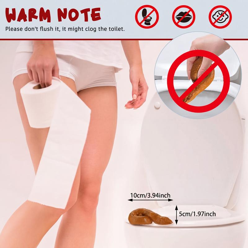FYY 7-piece realistic fake poop prank set - product image 8