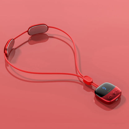 🔥 Relieve Neck Tension Anytime, Anywhere|Smart Heat Therapy & EMS Massage In One Lightweight Device