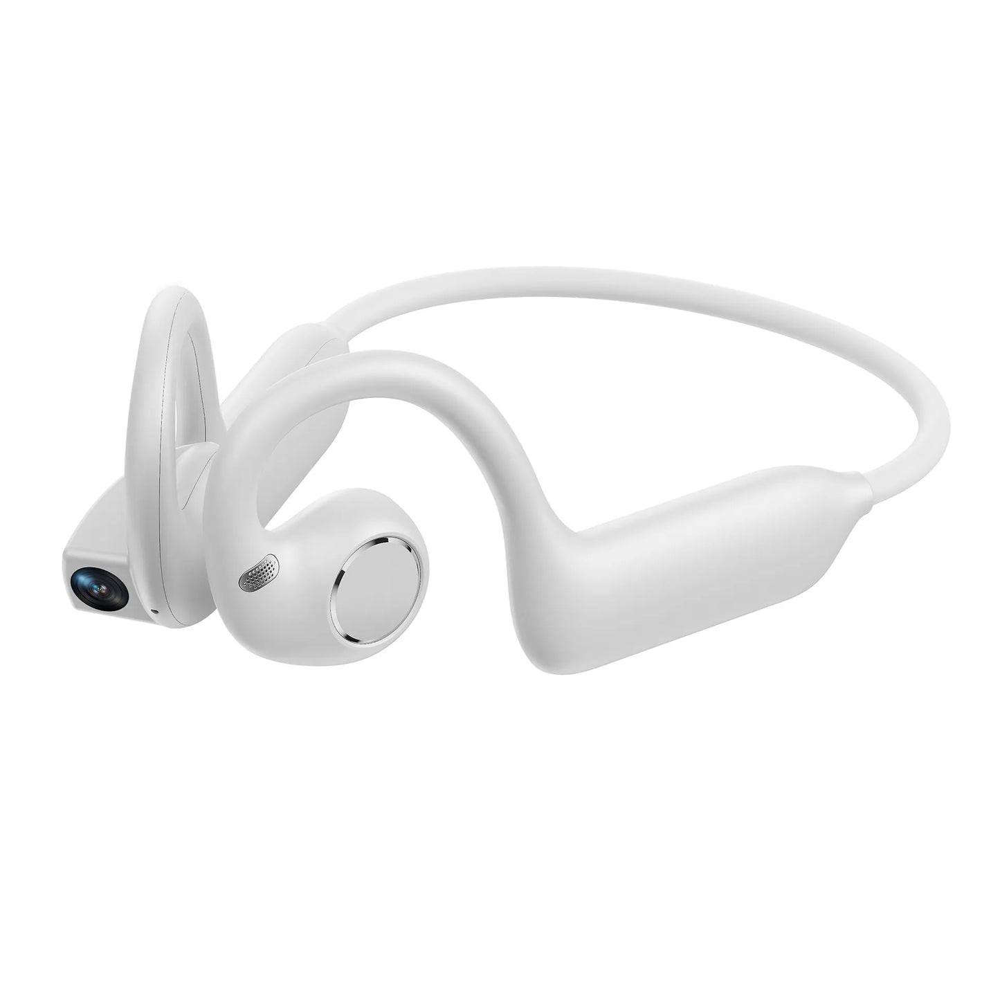 🎧Smart Open-Ear Camera Headset – Hands-Free POV Recording & Audio